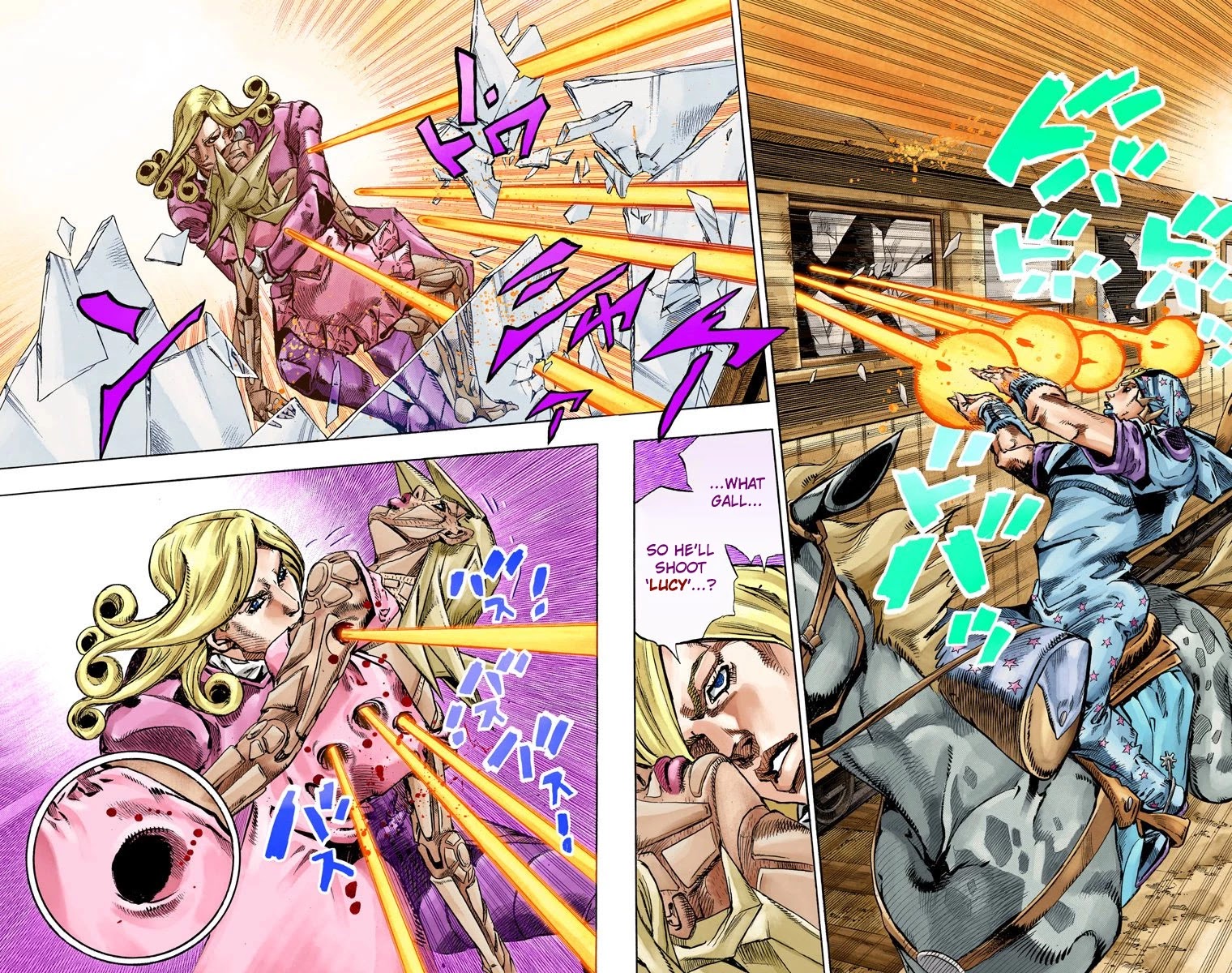 JoJo's Bizarre Adventure Part 7 - Steel Ball Run (Official Colored) chapter 78 page 25