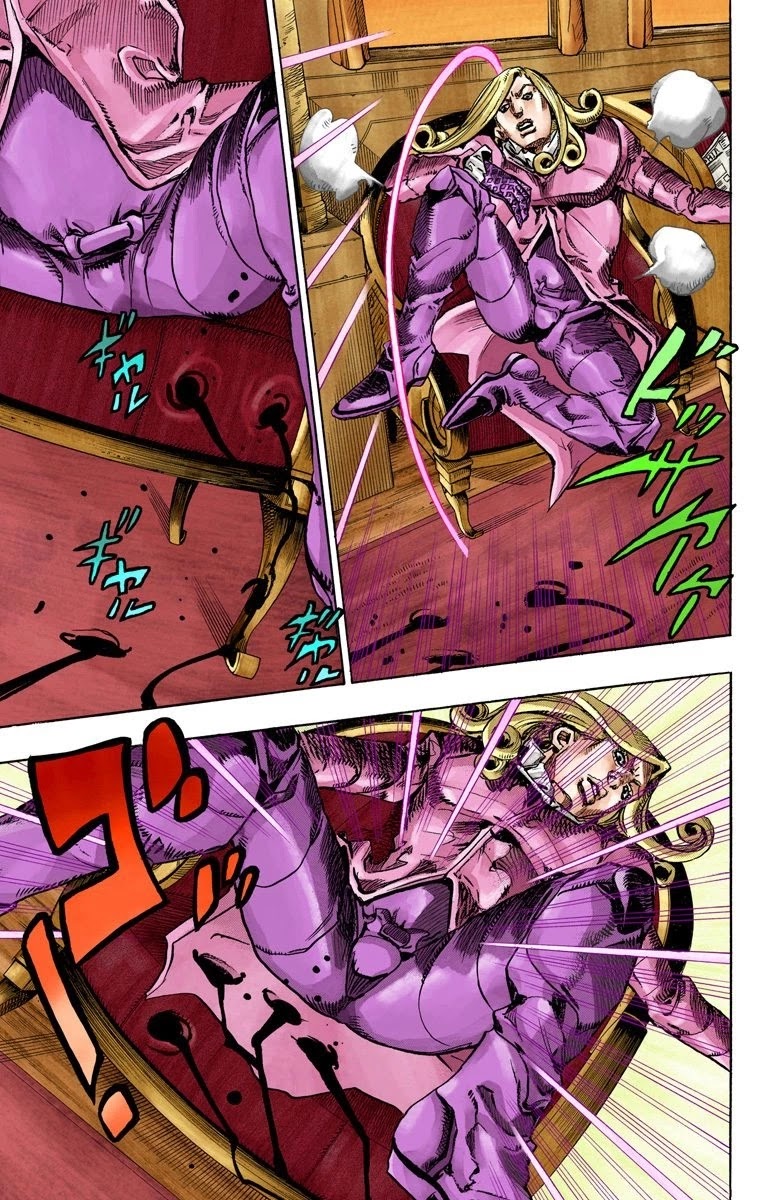 JoJo's Bizarre Adventure Part 7 - Steel Ball Run (Official Colored) chapter 78 page 27