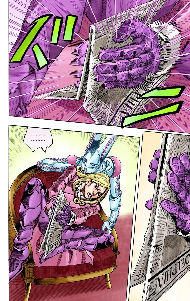 JoJo's Bizarre Adventure Part 7 - Steel Ball Run (Official Colored) chapter 78 page 28