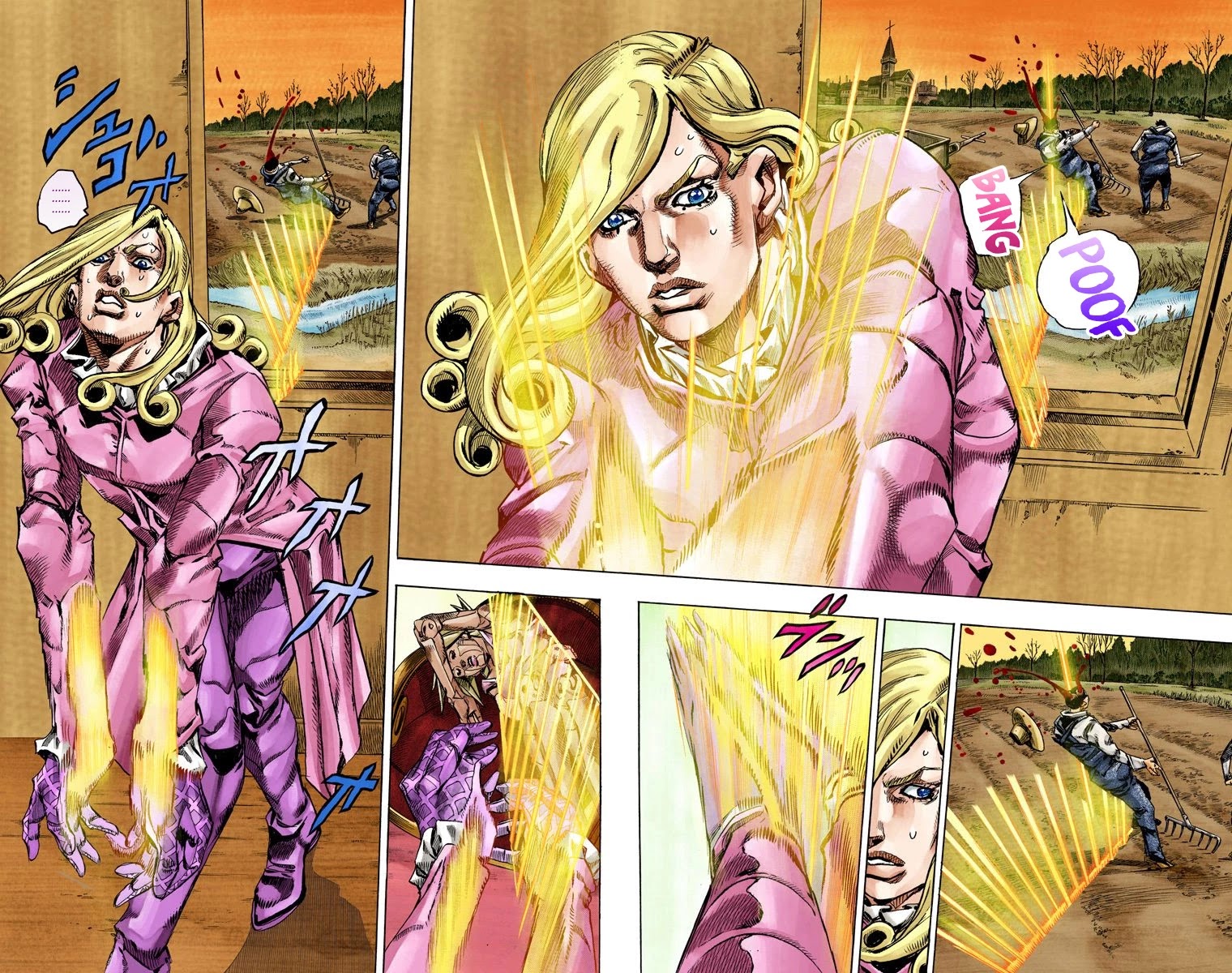 JoJo's Bizarre Adventure Part 7 - Steel Ball Run (Official Colored) chapter 78 page 33