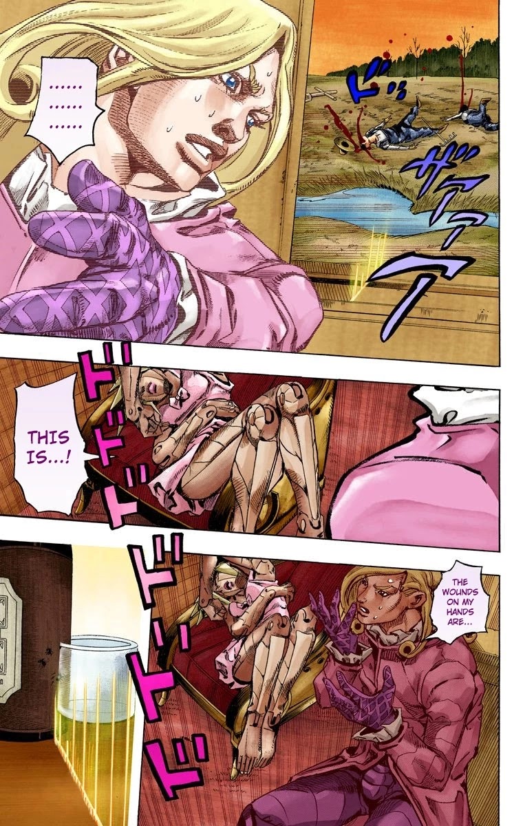 JoJo's Bizarre Adventure Part 7 - Steel Ball Run (Official Colored) chapter 78 page 35