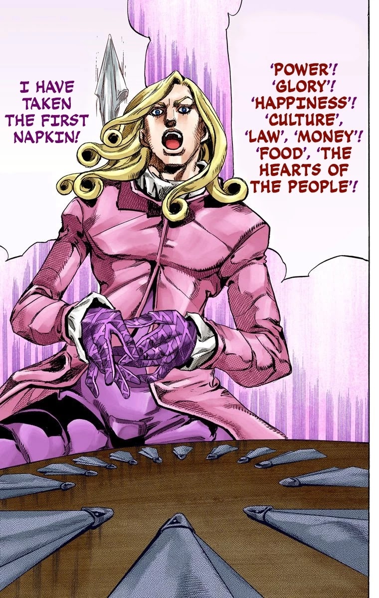JoJo's Bizarre Adventure Part 7 - Steel Ball Run (Official Colored) chapter 78 page 39