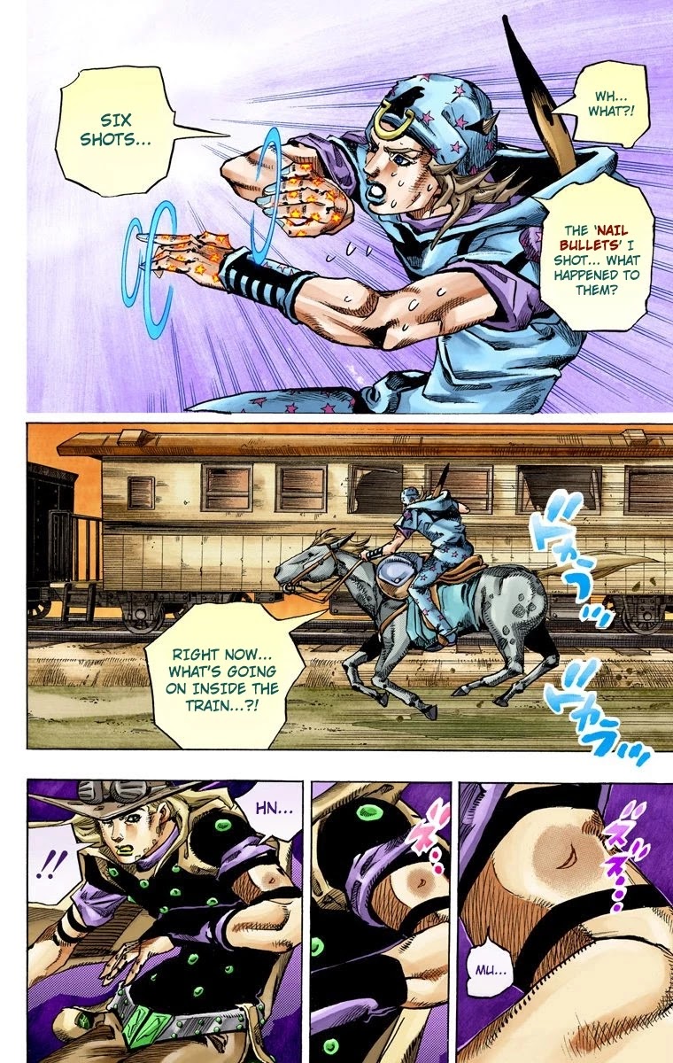 JoJo's Bizarre Adventure Part 7 - Steel Ball Run (Official Colored) chapter 78 page 40