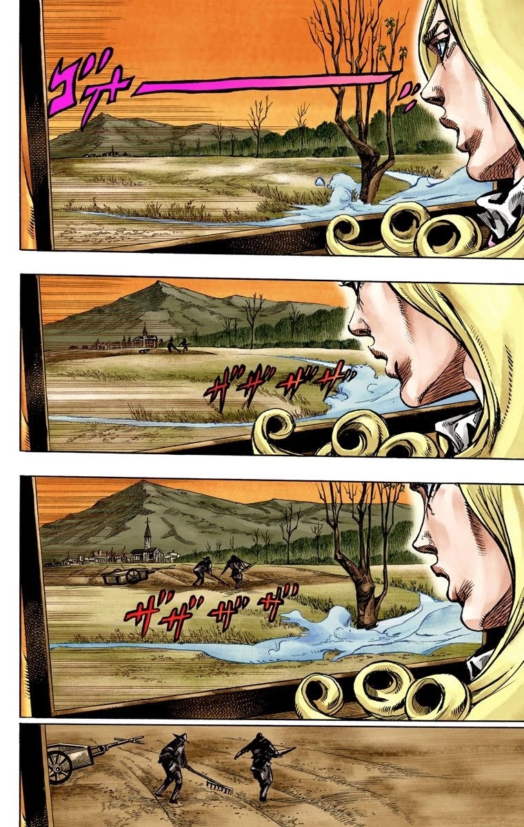 JoJo's Bizarre Adventure Part 7 - Steel Ball Run (Official Colored) chapter 78 page 7