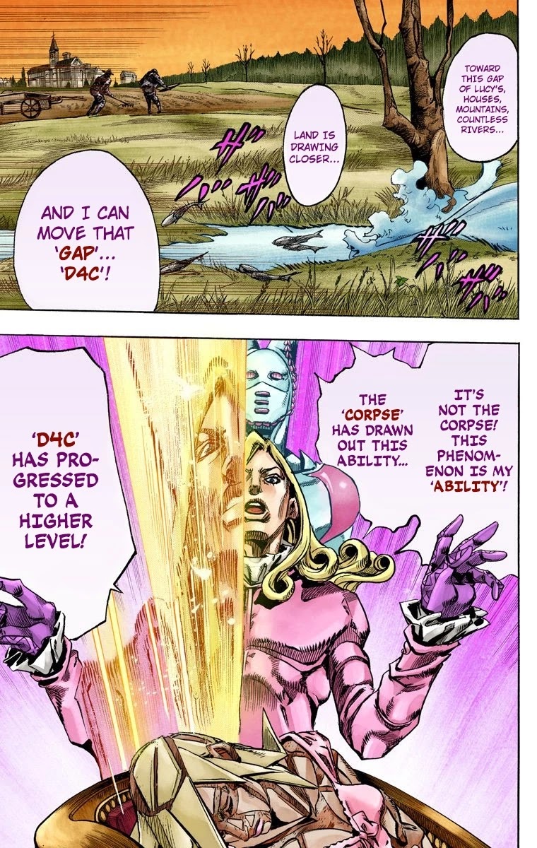 JoJo's Bizarre Adventure Part 7 - Steel Ball Run (Official Colored) chapter 78 page 8