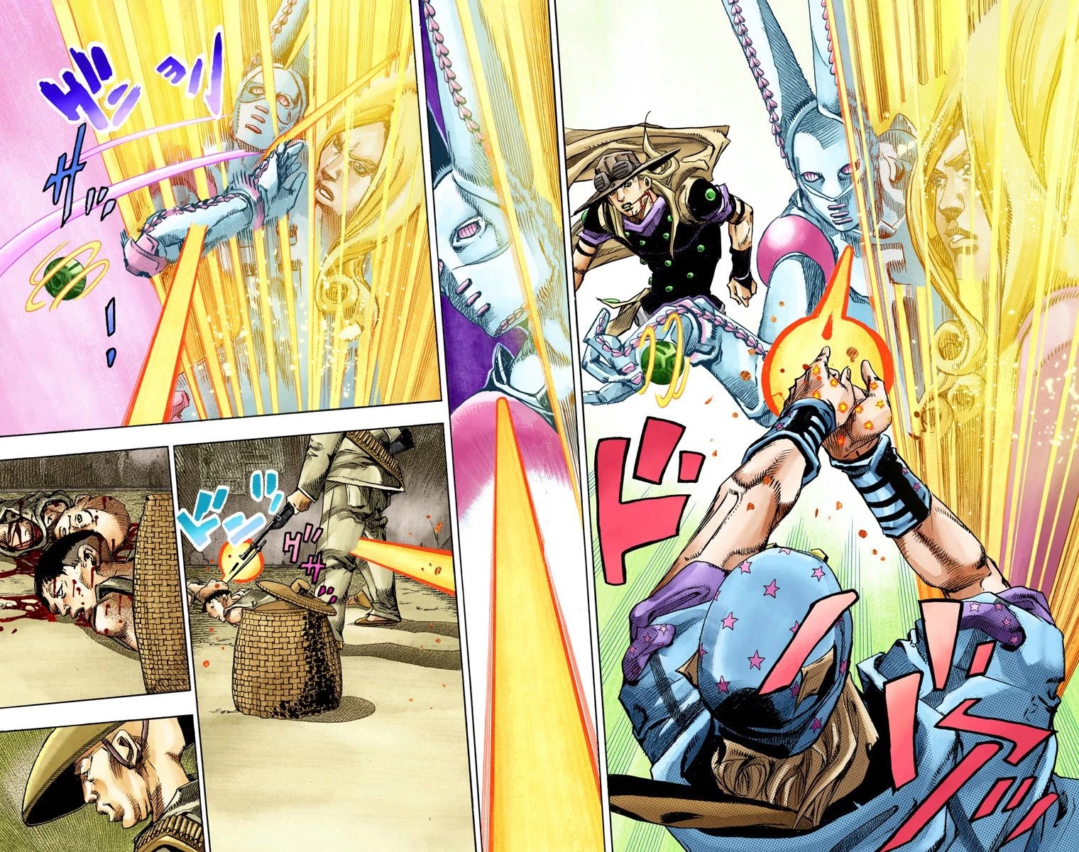 JoJo's Bizarre Adventure Part 7 - Steel Ball Run (Official Colored) chapter 79 page 16