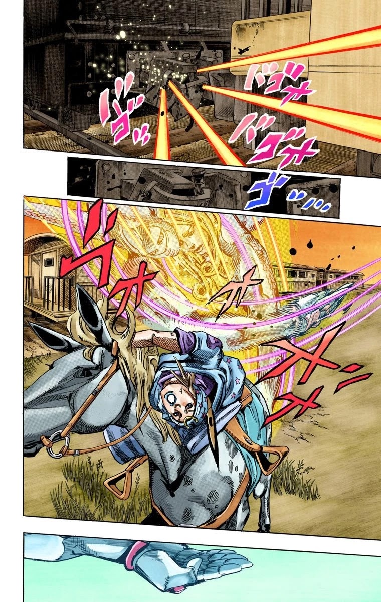 JoJo's Bizarre Adventure Part 7 - Steel Ball Run (Official Colored) chapter 79 page 23