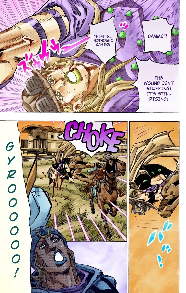 JoJo's Bizarre Adventure Part 7 - Steel Ball Run (Official Colored) chapter 79 page 26