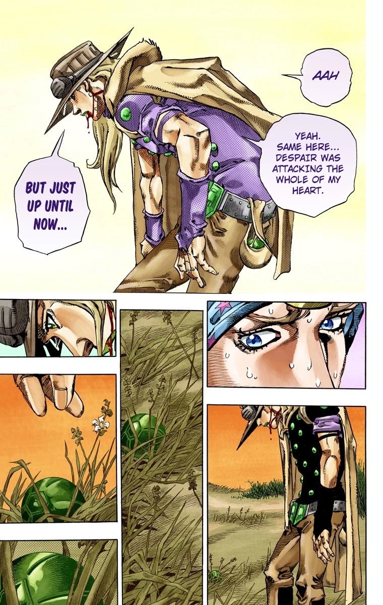 JoJo's Bizarre Adventure Part 7 - Steel Ball Run (Official Colored) chapter 79 page 32