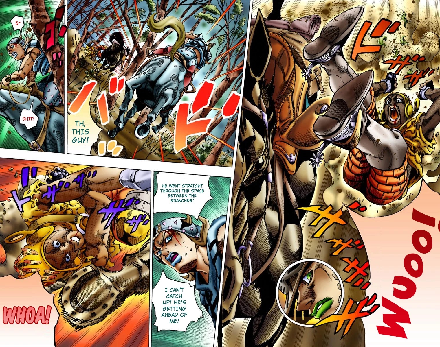 JoJo's Bizarre Adventure Part 7 - Steel Ball Run (Official Colored) chapter 8 page 16