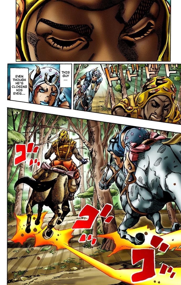 JoJo's Bizarre Adventure Part 7 - Steel Ball Run (Official Colored) chapter 8 page 7