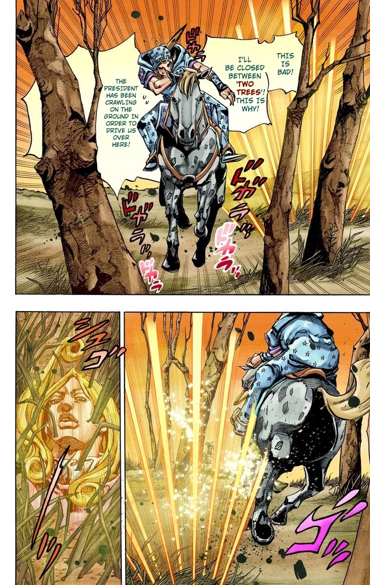 JoJo's Bizarre Adventure Part 7 - Steel Ball Run (Official Colored) chapter 80 page 25