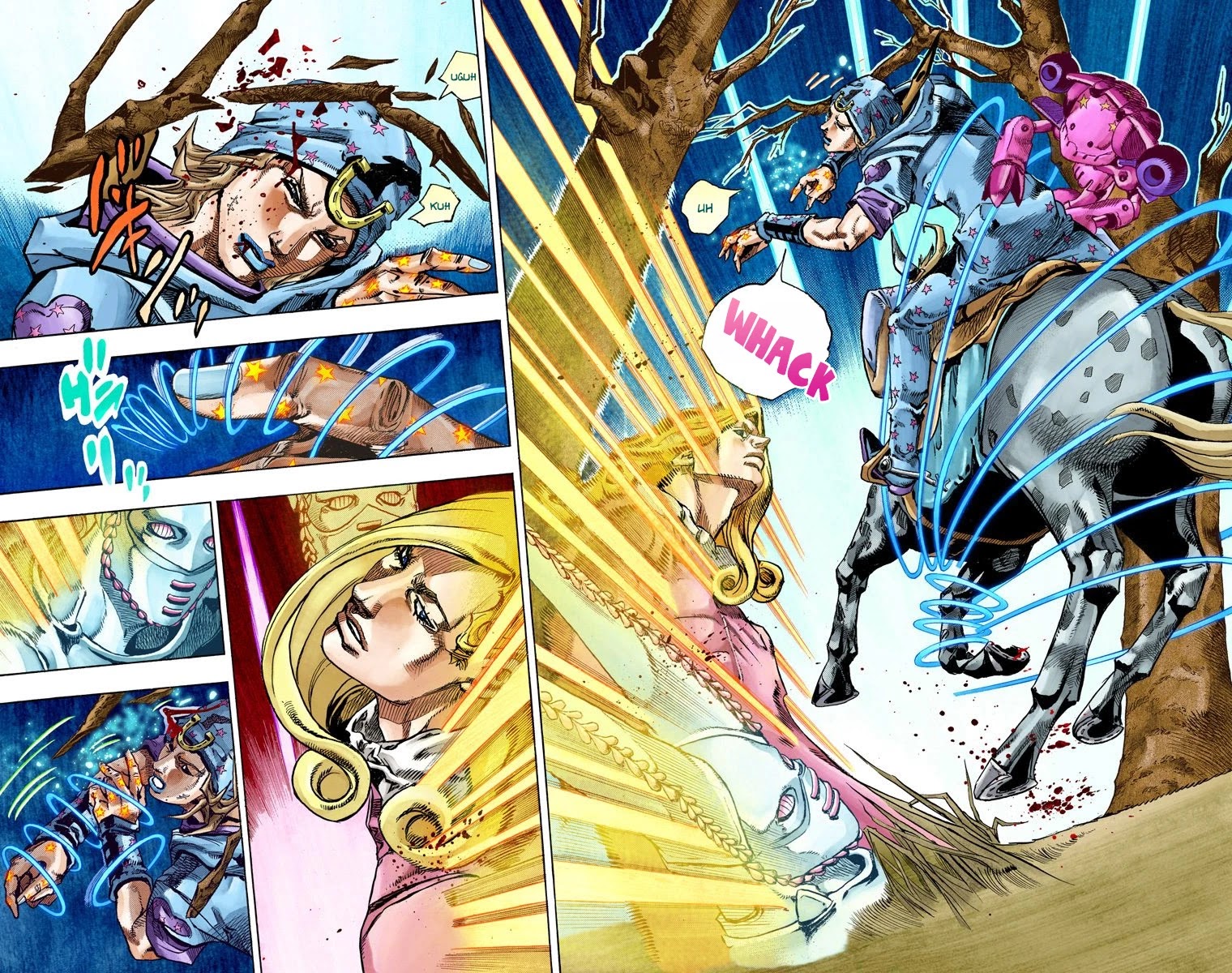 JoJo's Bizarre Adventure Part 7 - Steel Ball Run (Official Colored) chapter 80 page 29