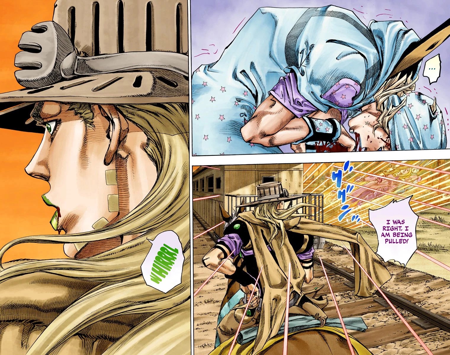 JoJo's Bizarre Adventure Part 7 - Steel Ball Run (Official Colored) chapter 81 page 17