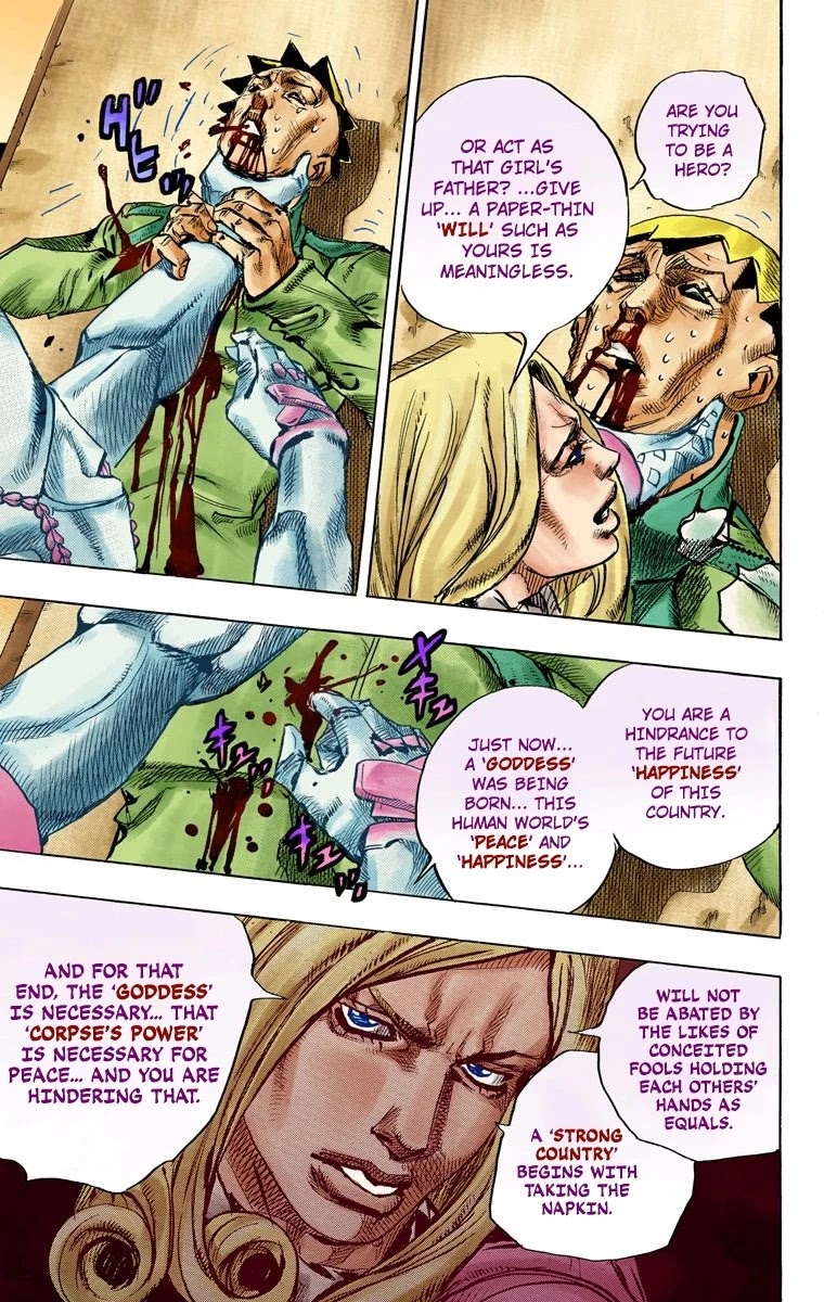 JoJo's Bizarre Adventure Part 7 - Steel Ball Run (Official Colored) chapter 81 page 27