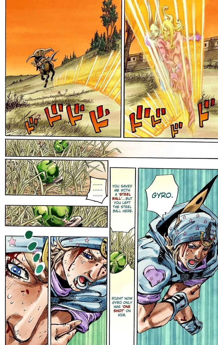 JoJo's Bizarre Adventure Part 7 - Steel Ball Run (Official Colored) chapter 81 page 33