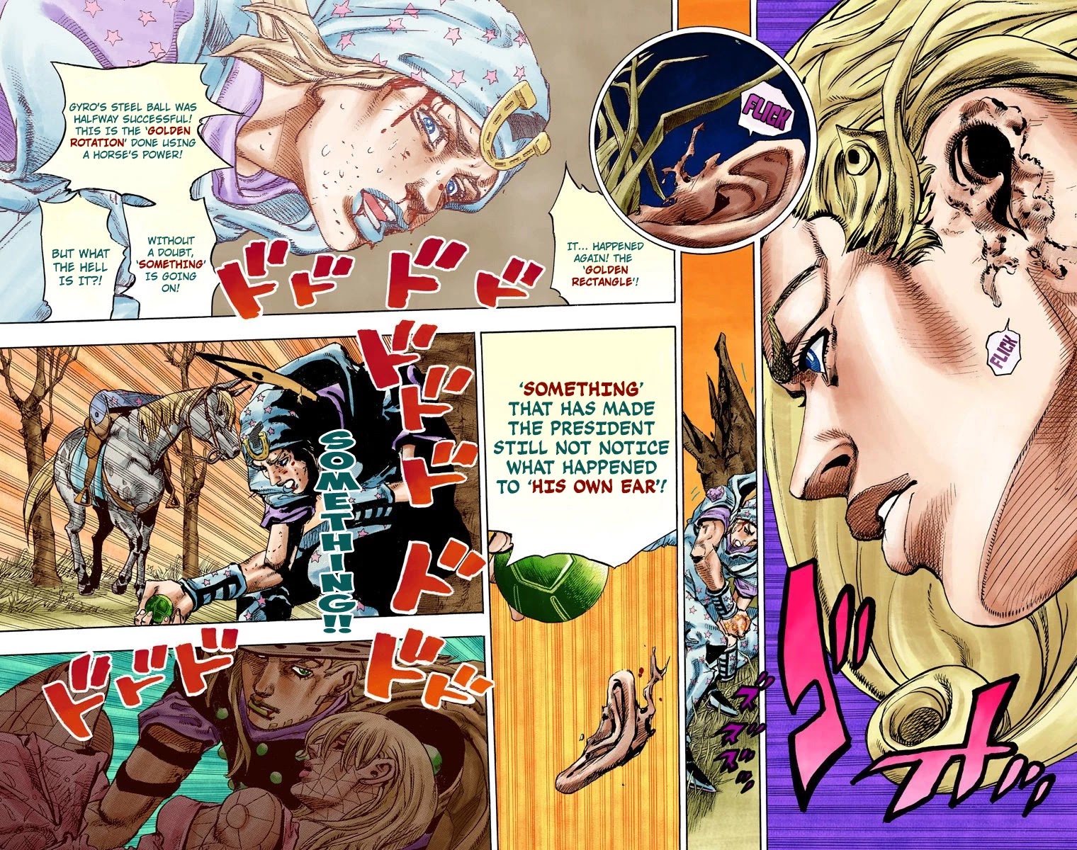 JoJo's Bizarre Adventure Part 7 - Steel Ball Run (Official Colored) chapter 81 page 37