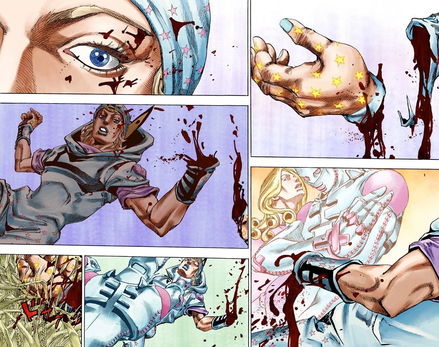 JoJo's Bizarre Adventure Part 7 - Steel Ball Run (Official Colored) chapter 81 page 8