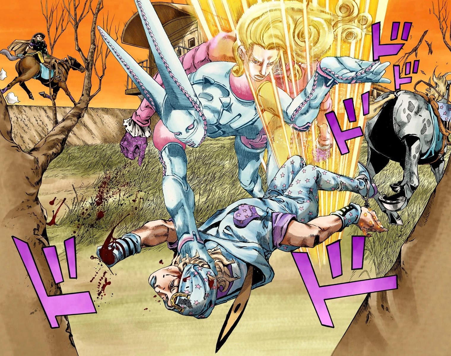 JoJo's Bizarre Adventure Part 7 - Steel Ball Run (Official Colored) chapter 81 page 9