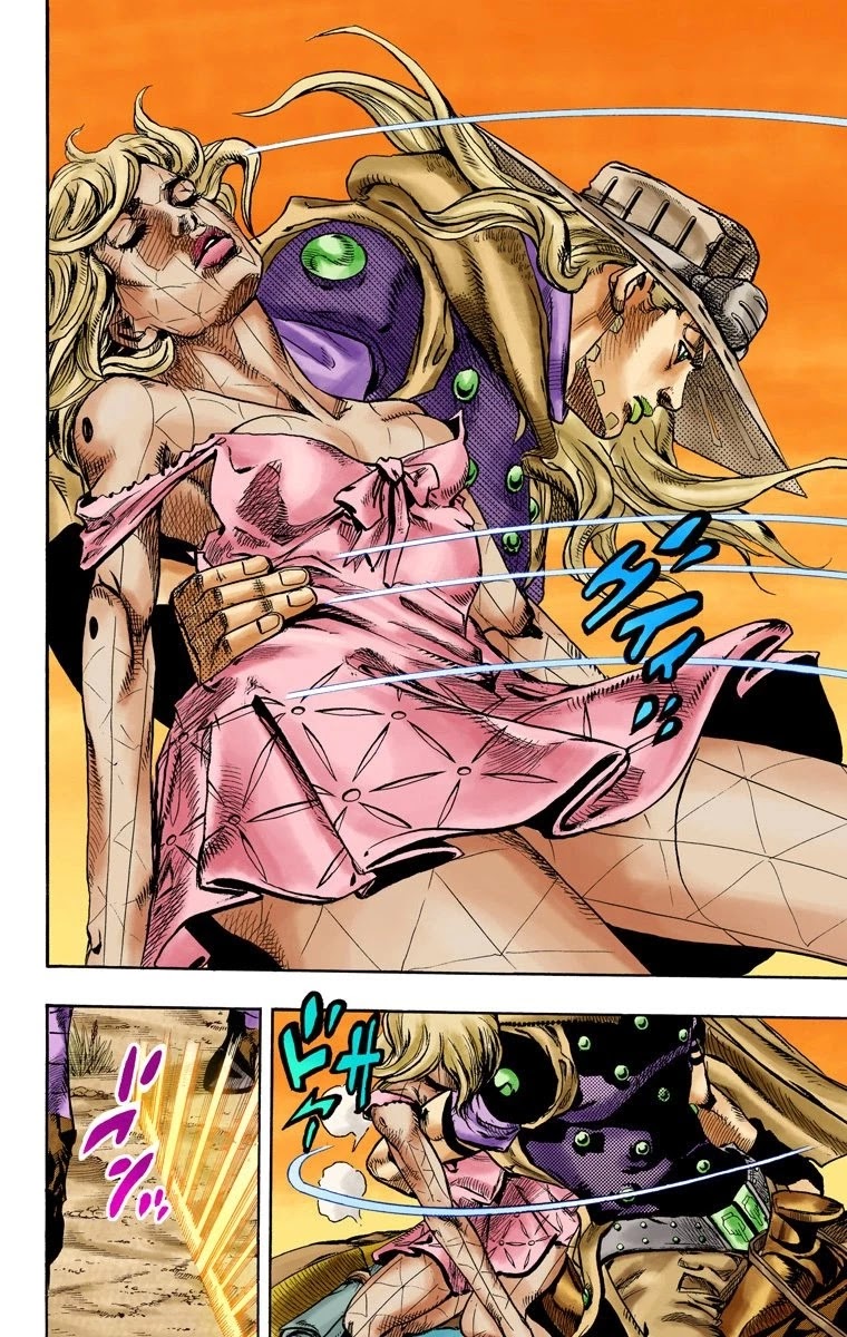 JoJo's Bizarre Adventure Part 7 - Steel Ball Run (Official Colored) chapter 82 page 15