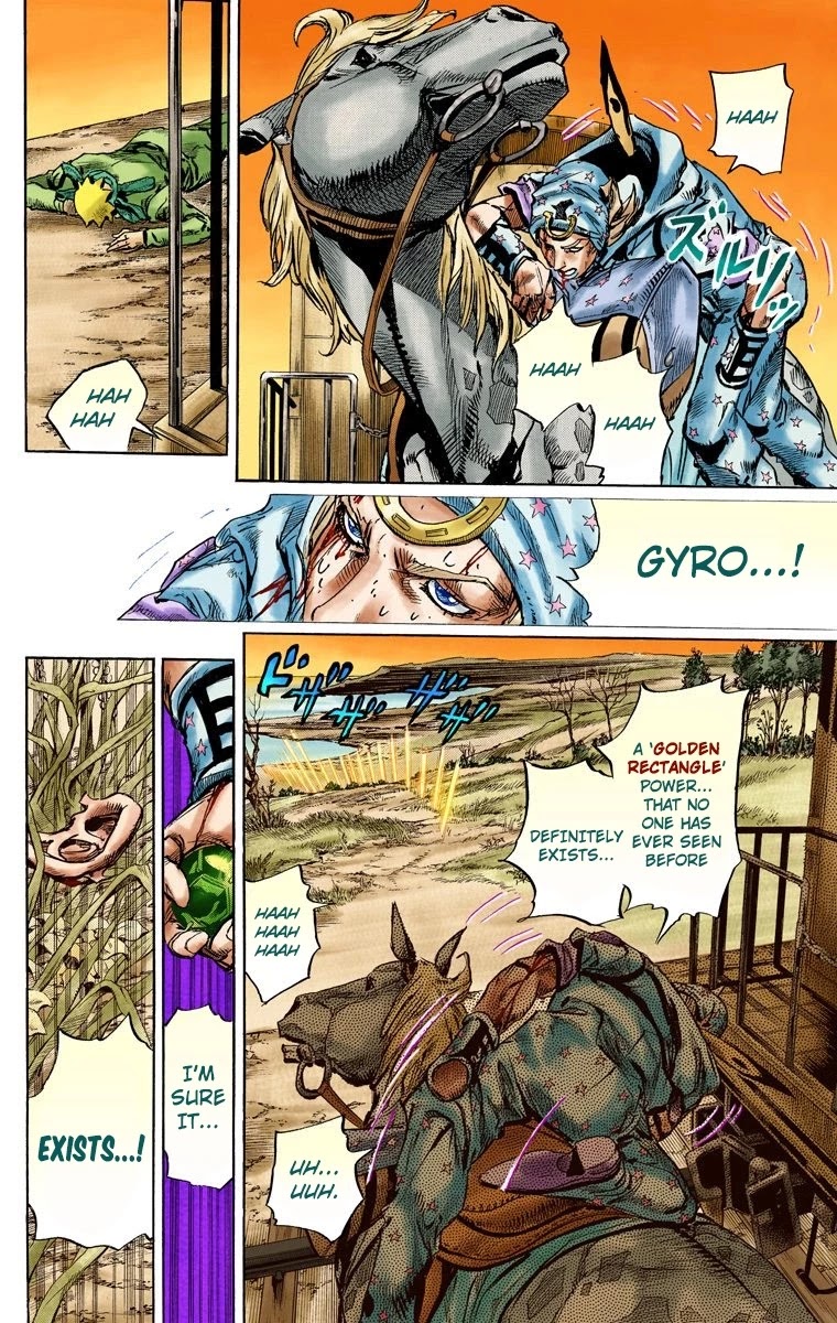 JoJo's Bizarre Adventure Part 7 - Steel Ball Run (Official Colored) chapter 82 page 18
