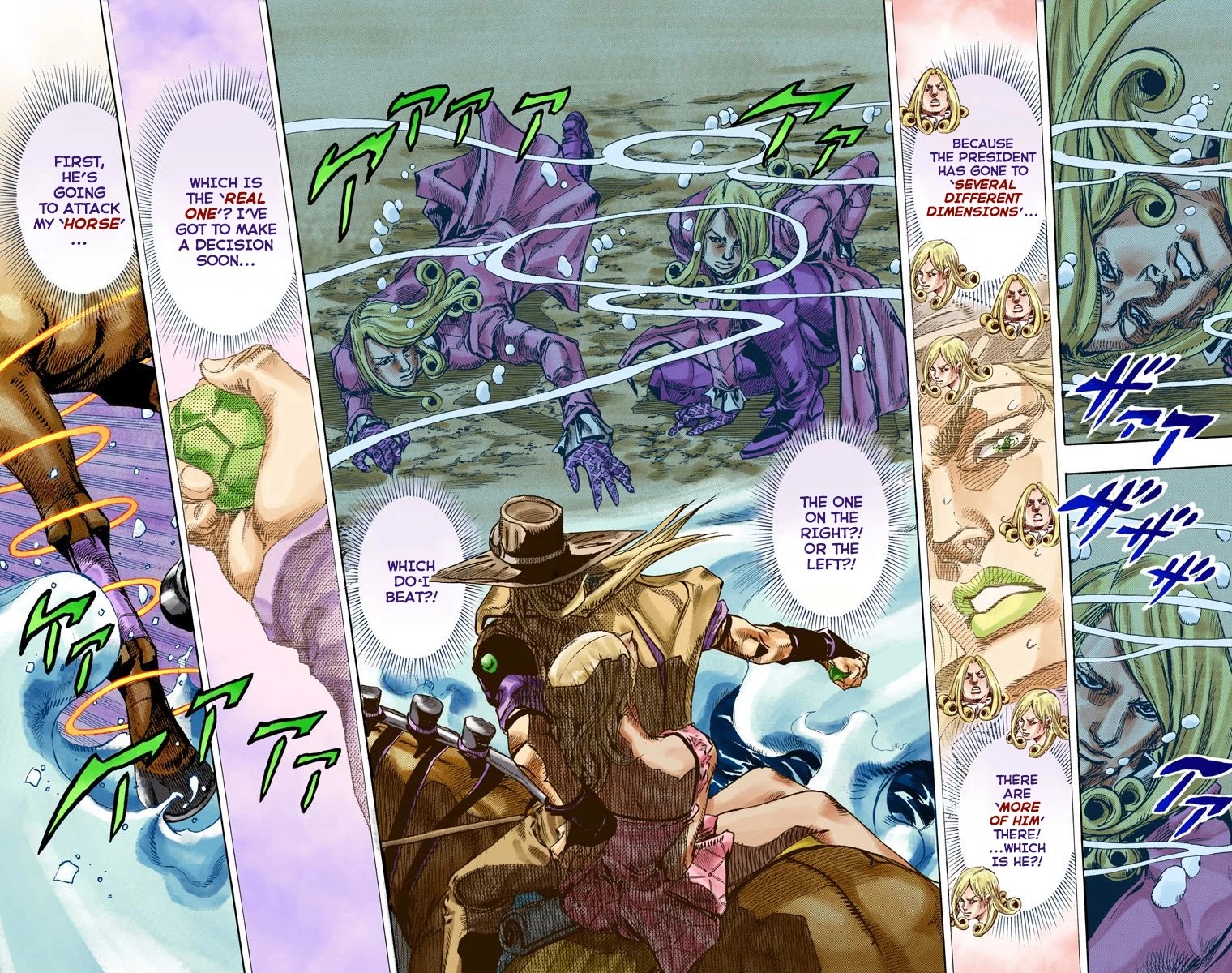 JoJo's Bizarre Adventure Part 7 - Steel Ball Run (Official Colored) chapter 83 page 12