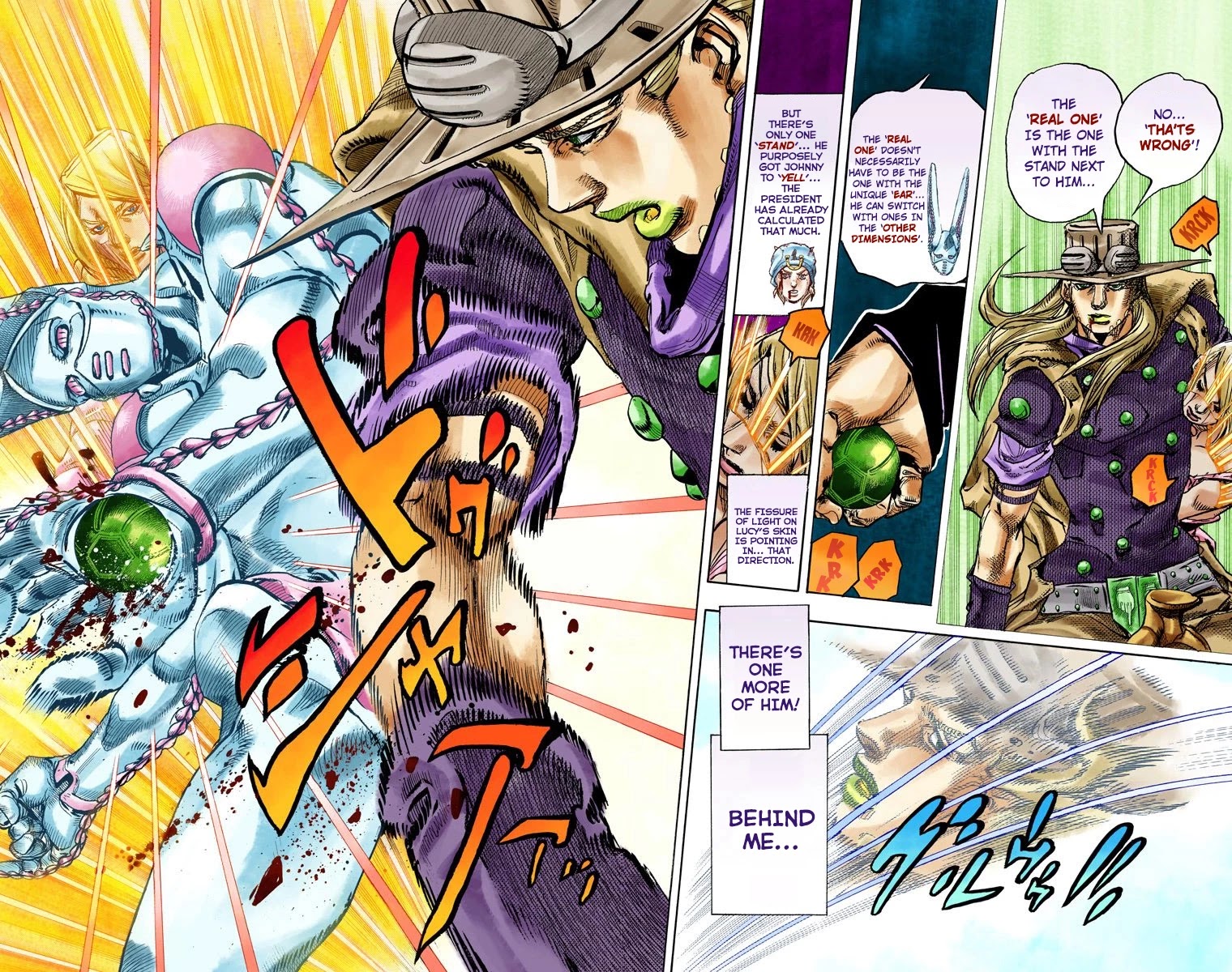 JoJo's Bizarre Adventure Part 7 - Steel Ball Run (Official Colored) chapter 83 page 15