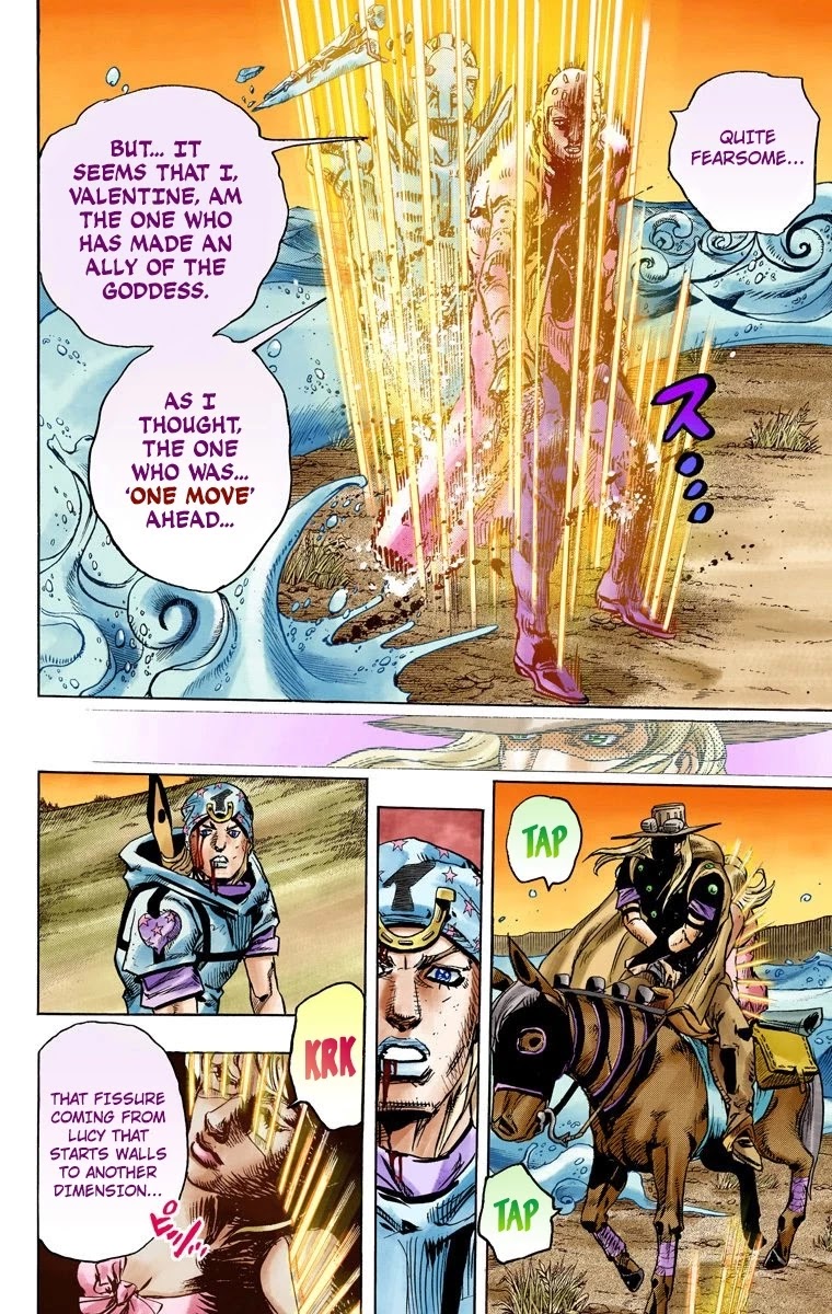 JoJo's Bizarre Adventure Part 7 - Steel Ball Run (Official Colored) chapter 84 page 15