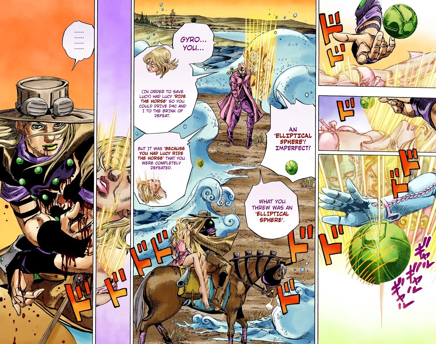 JoJo's Bizarre Adventure Part 7 - Steel Ball Run (Official Colored) chapter 84 page 19