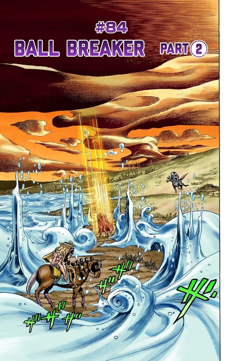 JoJo's Bizarre Adventure Part 7 - Steel Ball Run (Official Colored) chapter 84 page 2