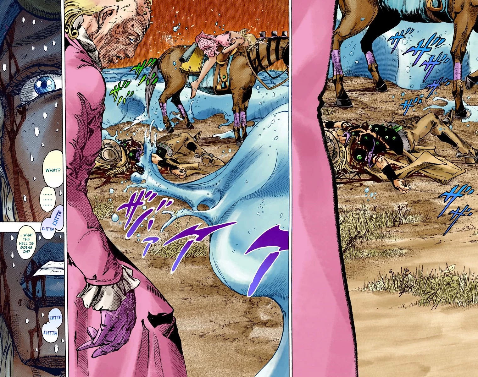 JoJo's Bizarre Adventure Part 7 - Steel Ball Run (Official Colored) chapter 84 page 23