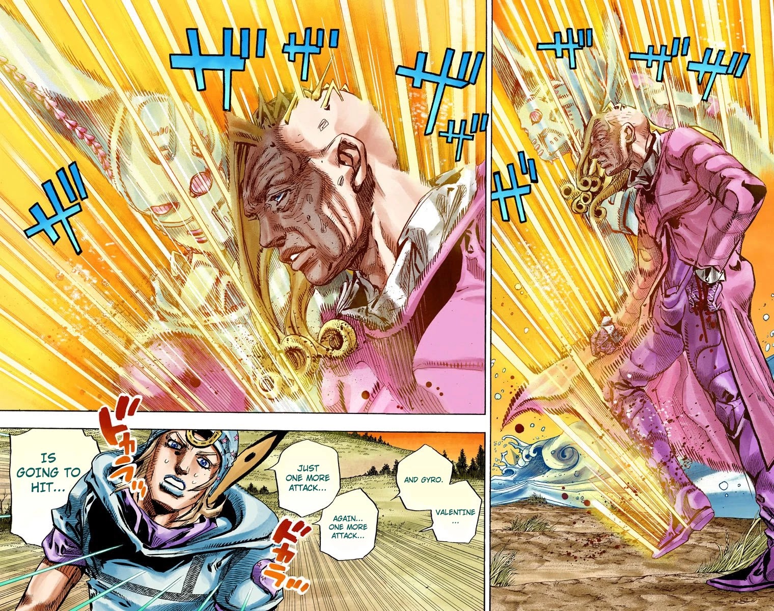 JoJo's Bizarre Adventure Part 7 - Steel Ball Run (Official Colored) chapter 84 page 5