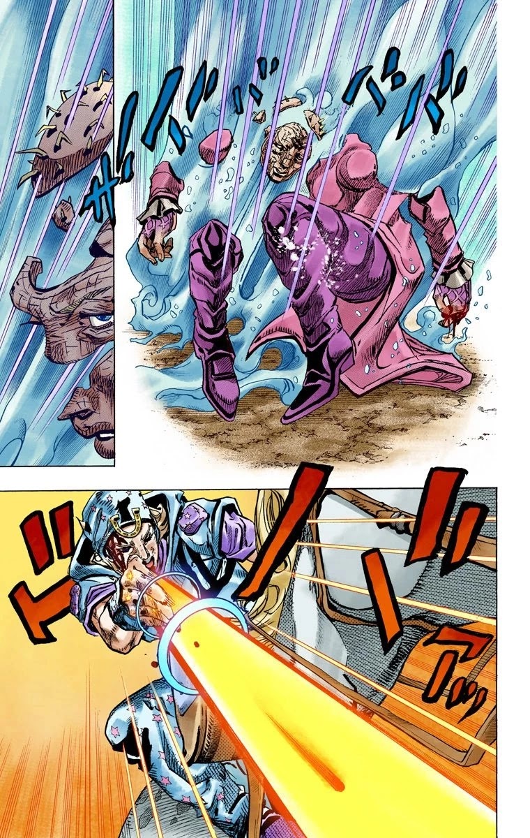 JoJo's Bizarre Adventure Part 7 - Steel Ball Run (Official Colored) chapter 85 page 16