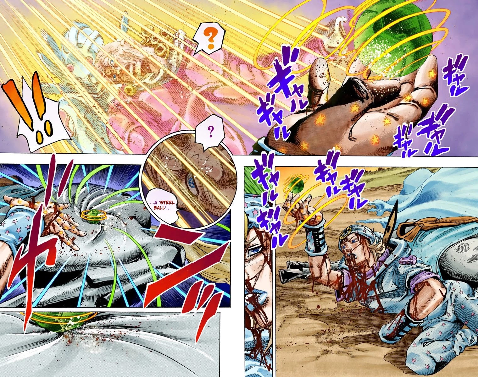 JoJo's Bizarre Adventure Part 7 - Steel Ball Run (Official Colored) chapter 85 page 27