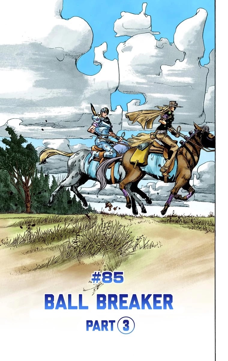 JoJo's Bizarre Adventure Part 7 - Steel Ball Run (Official Colored) chapter 85 page 3