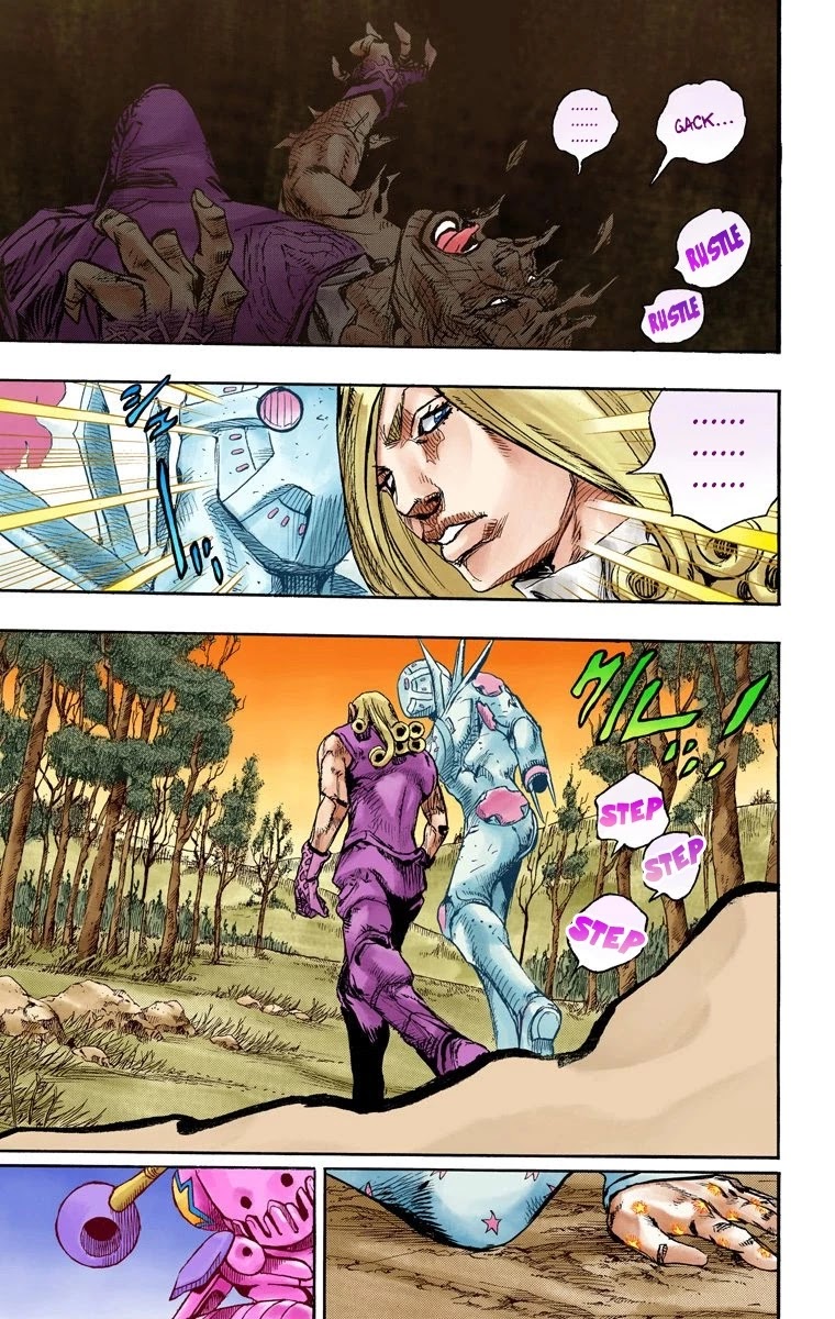 JoJo's Bizarre Adventure Part 7 - Steel Ball Run (Official Colored) chapter 86 page 18