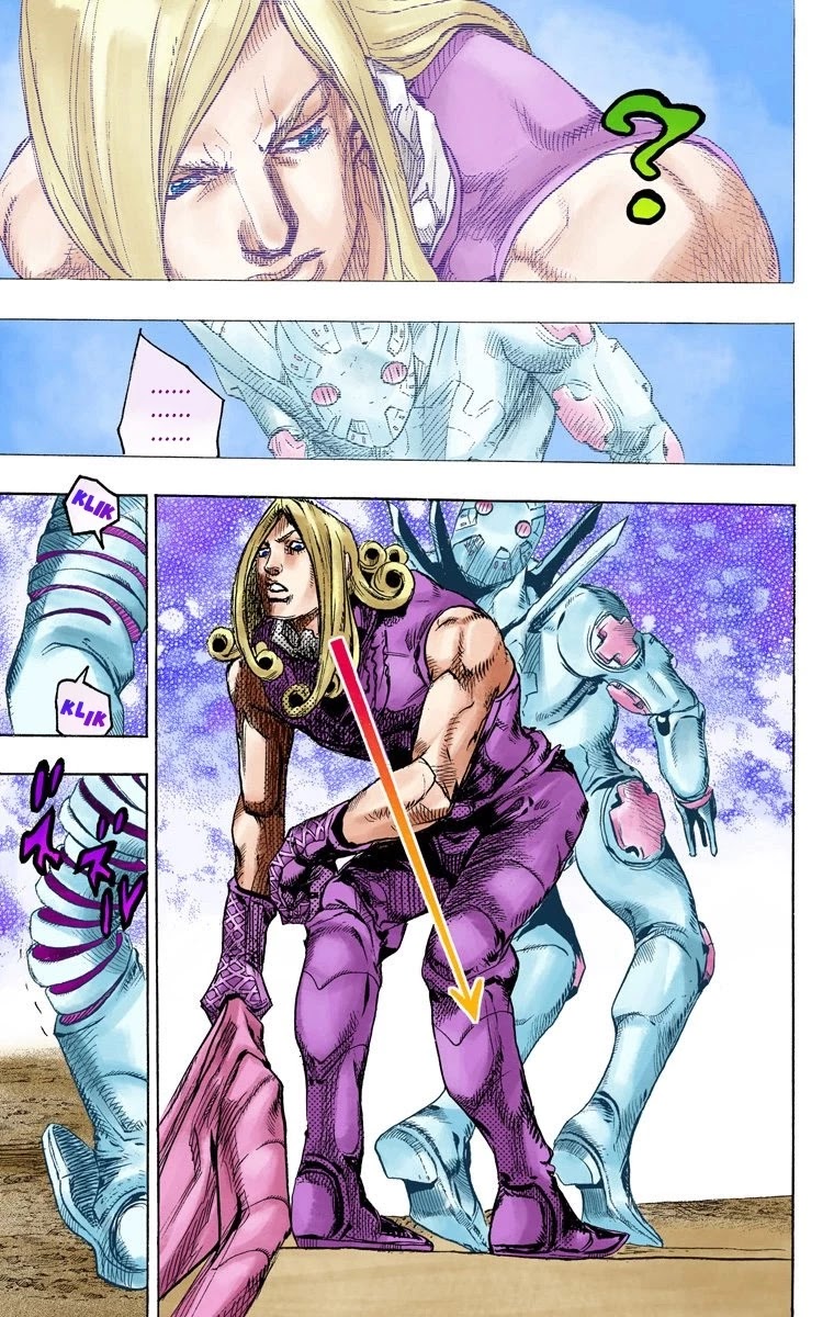 JoJo's Bizarre Adventure Part 7 - Steel Ball Run (Official Colored) chapter 86 page 21