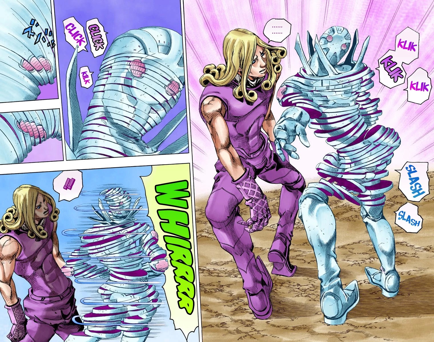 JoJo's Bizarre Adventure Part 7 - Steel Ball Run (Official Colored) chapter 86 page 22