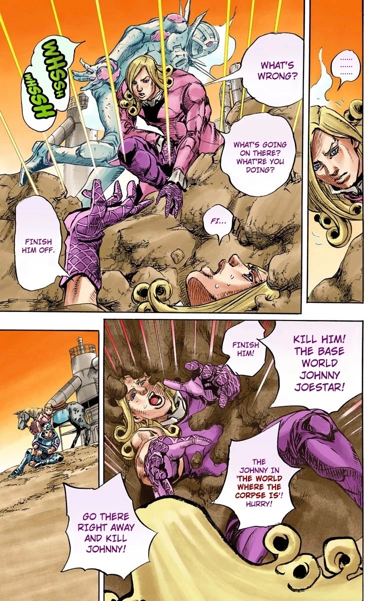 JoJo's Bizarre Adventure Part 7 - Steel Ball Run (Official Colored) chapter 86 page 30
