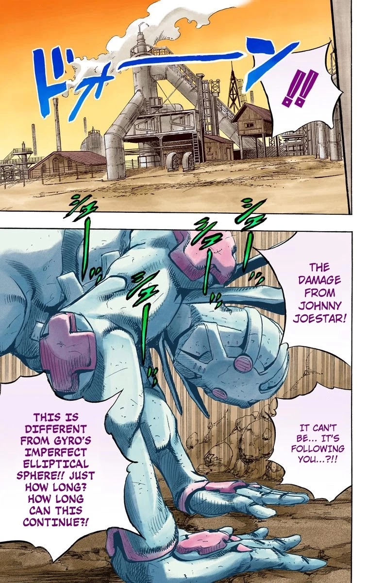 JoJo's Bizarre Adventure Part 7 - Steel Ball Run (Official Colored) chapter 86 page 33