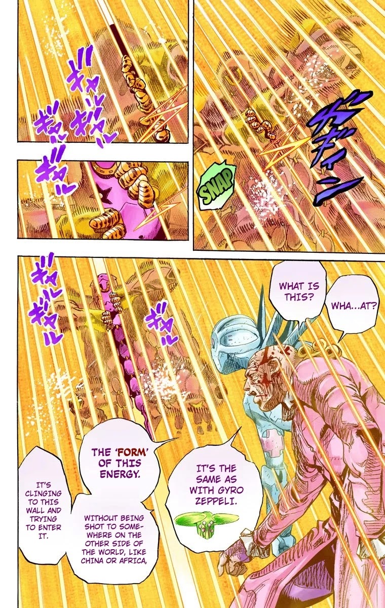 JoJo's Bizarre Adventure Part 7 - Steel Ball Run (Official Colored) chapter 86 page 9