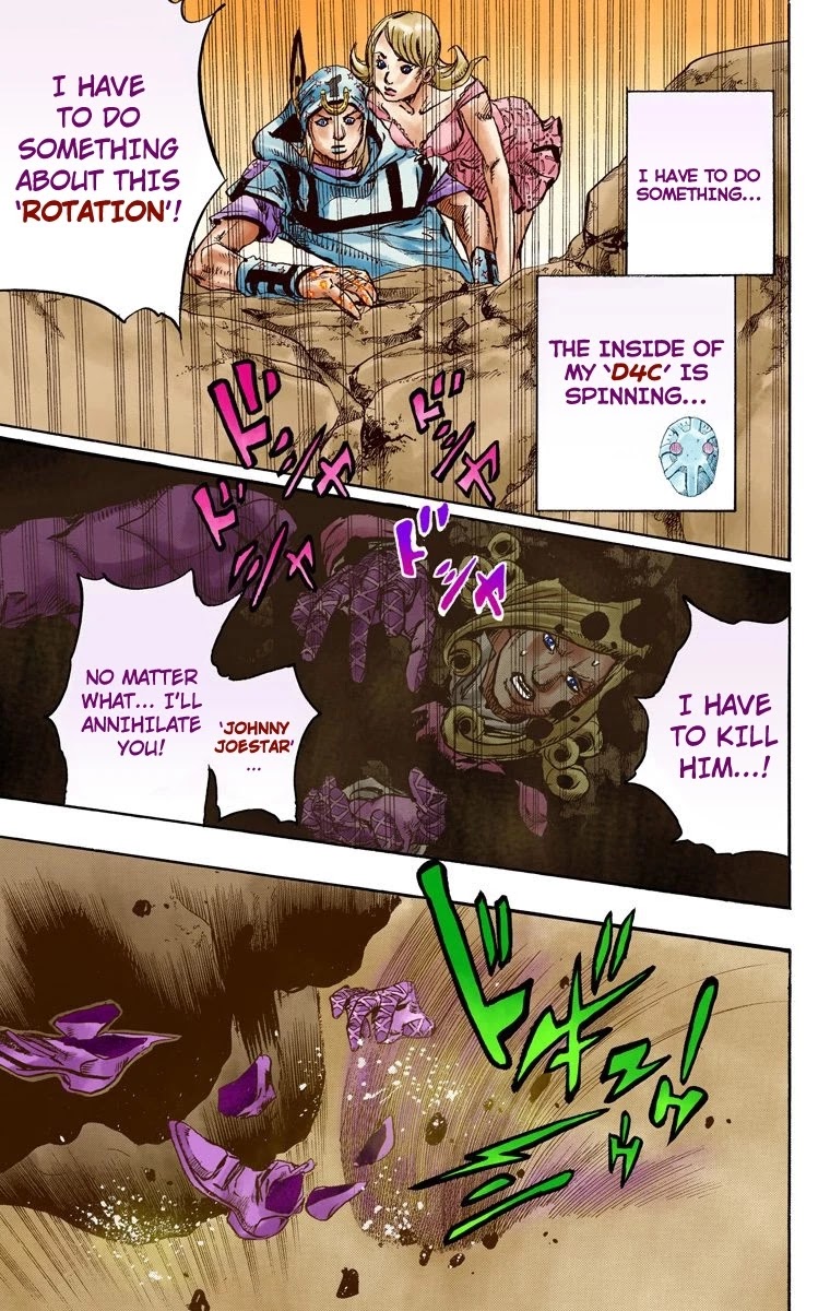JoJo's Bizarre Adventure Part 7 - Steel Ball Run (Official Colored) chapter 87 page 10