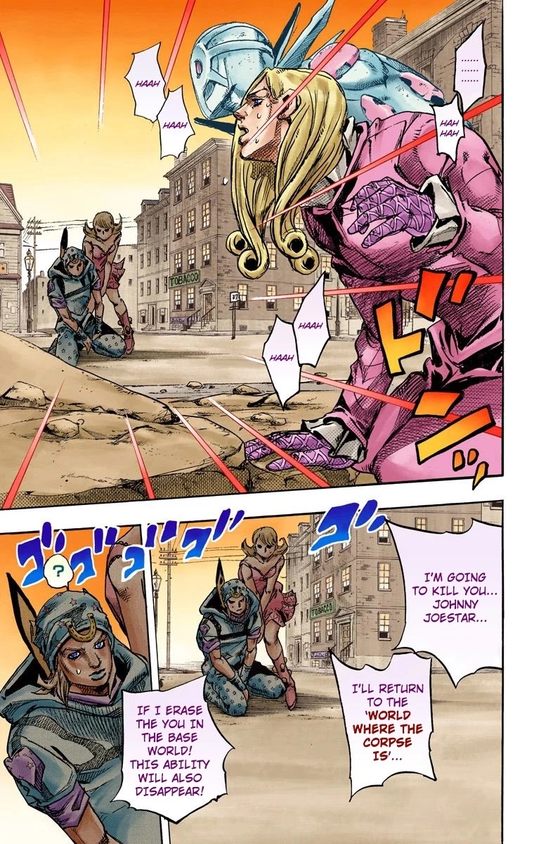 JoJo's Bizarre Adventure Part 7 - Steel Ball Run (Official Colored) chapter 87 page 12