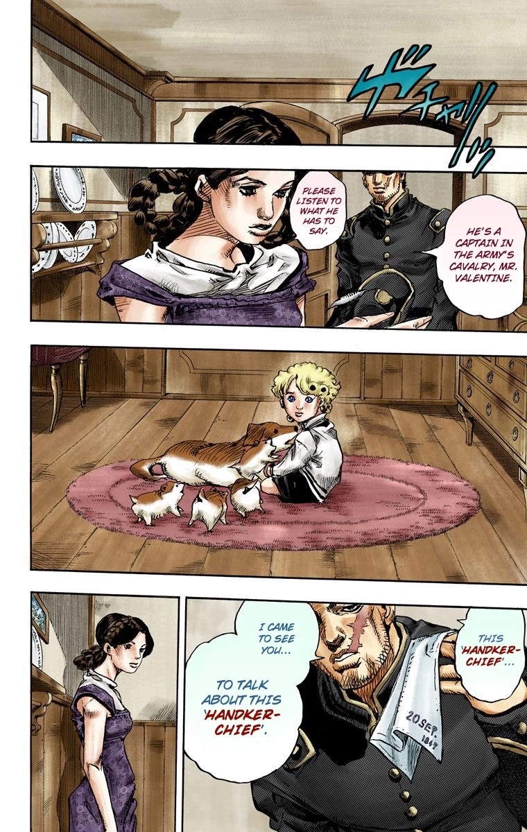 JoJo's Bizarre Adventure Part 7 - Steel Ball Run (Official Colored) chapter 87 page 21