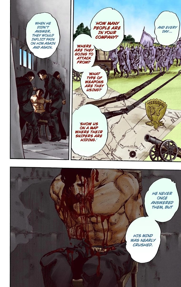 JoJo's Bizarre Adventure Part 7 - Steel Ball Run (Official Colored) chapter 87 page 23