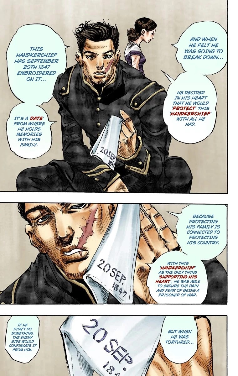 JoJo's Bizarre Adventure Part 7 - Steel Ball Run (Official Colored) chapter 87 page 24