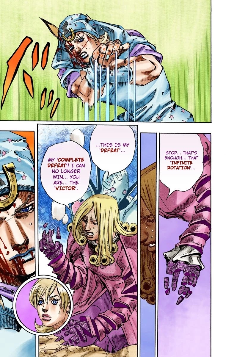 JoJo's Bizarre Adventure Part 7 - Steel Ball Run (Official Colored) chapter 87 page 36