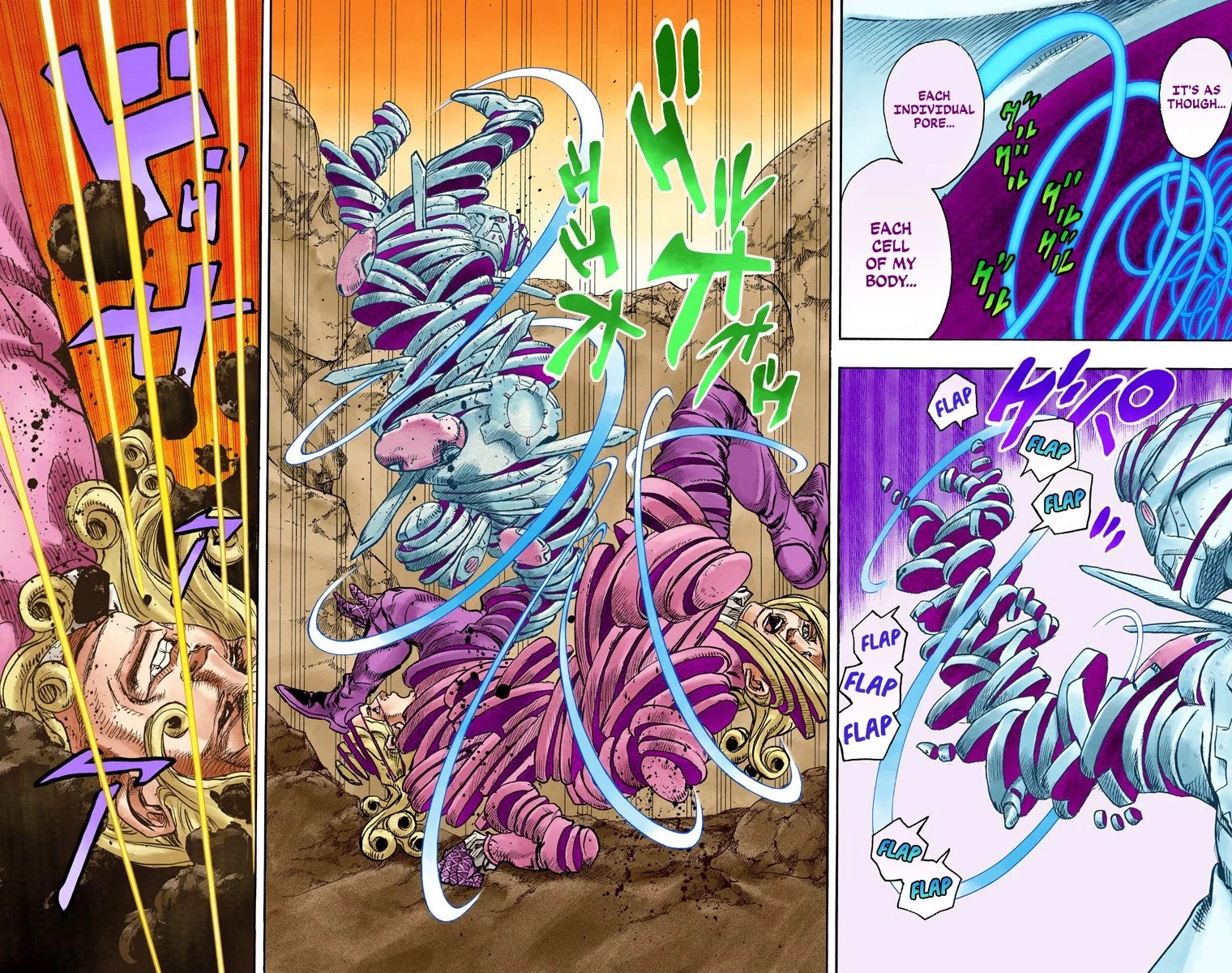 JoJo's Bizarre Adventure Part 7 - Steel Ball Run (Official Colored) chapter 87 page 8