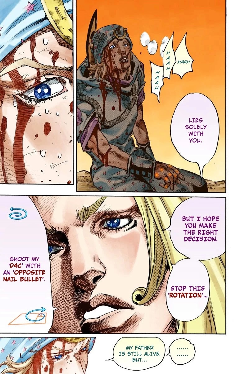 JoJo's Bizarre Adventure Part 7 - Steel Ball Run (Official Colored) chapter 88 page 28
