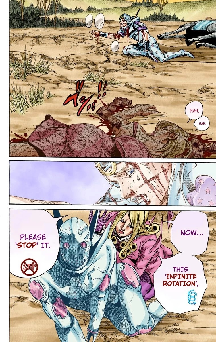 JoJo's Bizarre Adventure Part 7 - Steel Ball Run (Official Colored) chapter 88 page 8